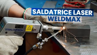 SALDATRICE LASER Professionale Weldmax: come si utilizza 