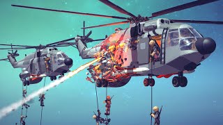 Helicopter Crashes &amp; Shootdowns #36 | Besiege