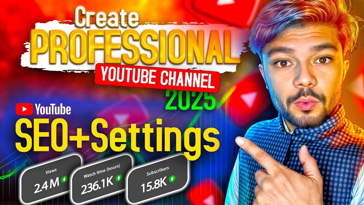 YouTube Channel Setup: Professional Look + SEO Settings for Growth