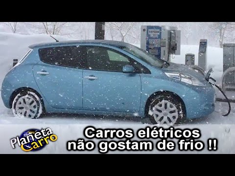 Vídeo: O que acontece com um veículo elétrico no inverno?