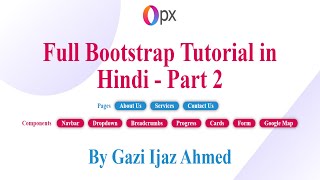 Full Bootstrap 5 Tutorial for beginners Part-2 | Bootstrap Tutorial | HTML Tutorial  #bootstrap5