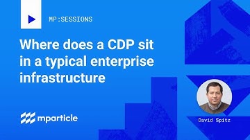 Where does a CDP fit in a typical enterprise infrastructure?