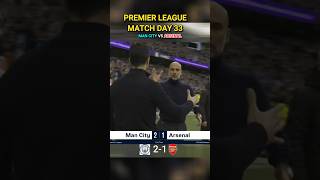 Man City Vs Arsenal PL Title Race 🔥 #shorts