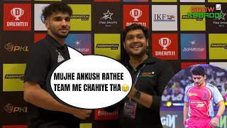 Jaideep Dahiya Exclusive Interview We Wanted Ankush Rathee For Left Corner Pkl 12 Auctions