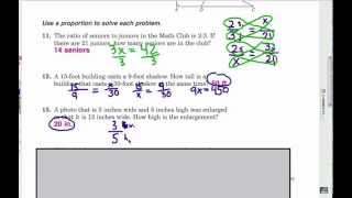 Models Statues and Sculptures Solving Proportion Word Problems