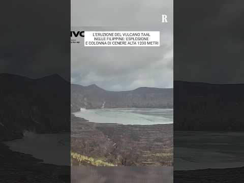 Video L'eruzione del vulcano Taal, nelle Filippine