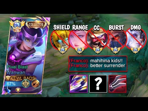 Global Wanwan Met A Team Full Counter Heroes!! Worthy Opponent?!💀 (intense Match🔥)