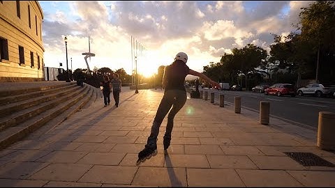 Rollertrotter patinando por Barcelona!