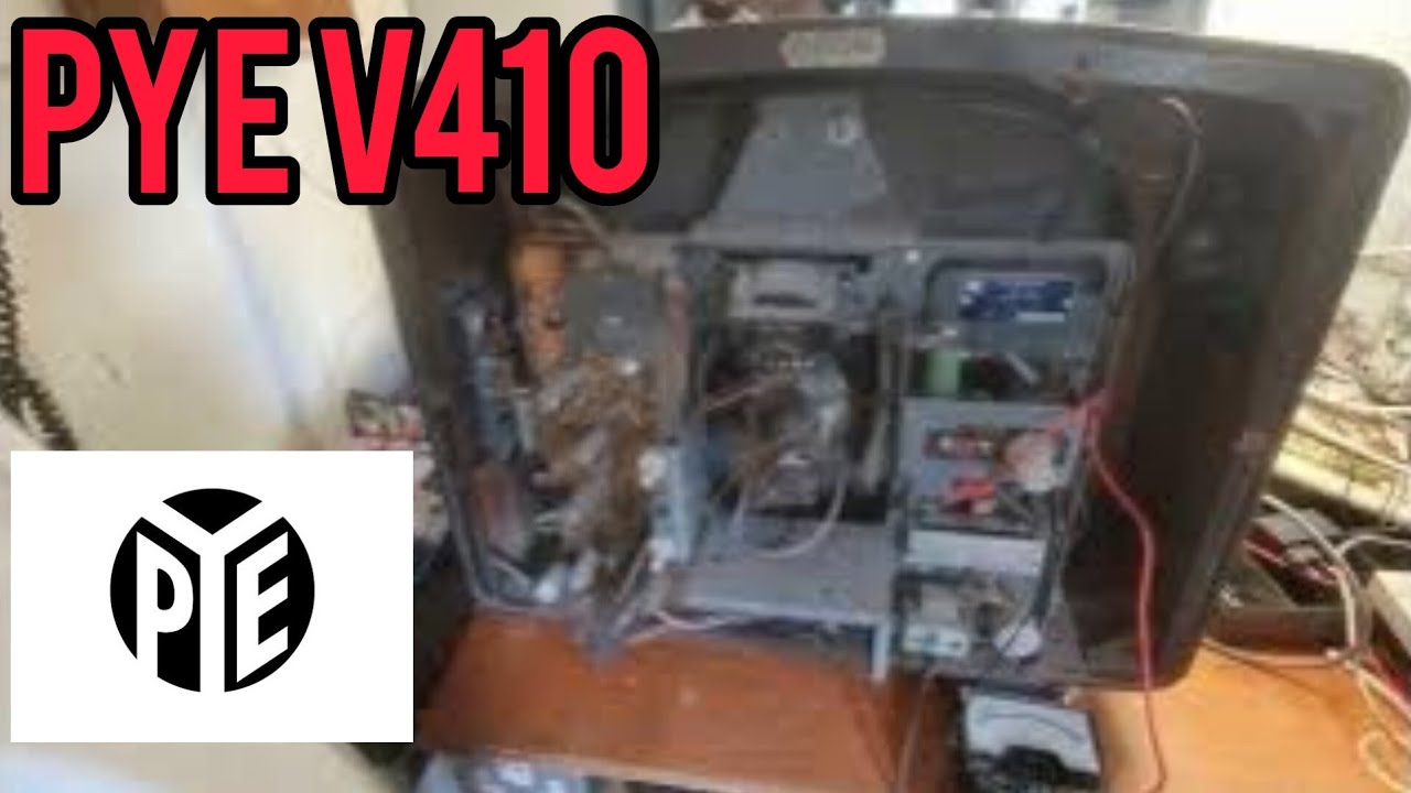 Pye V410. 1960 21inch 405-line. Part 1.