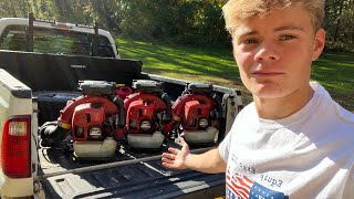 THE BEST LEAF BLOWER ON THE MARKET! Redmax EBZ8560!