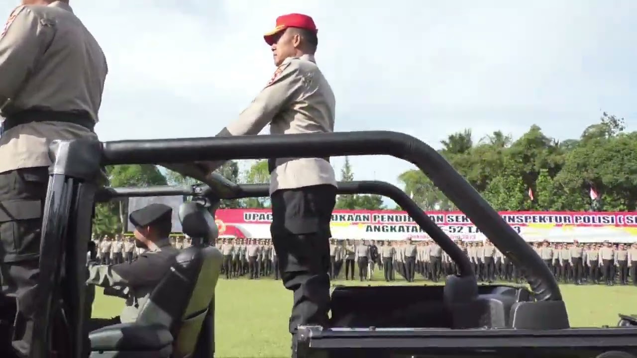 Upacara Pembukaan SIP Angkatan 52 di Setukpa Lemdiklat Polri