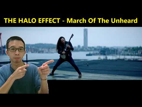 Absolutely electrifying guitar duo | THE HALO EFFECT - March Of The Unheard reaction | @EricJhang