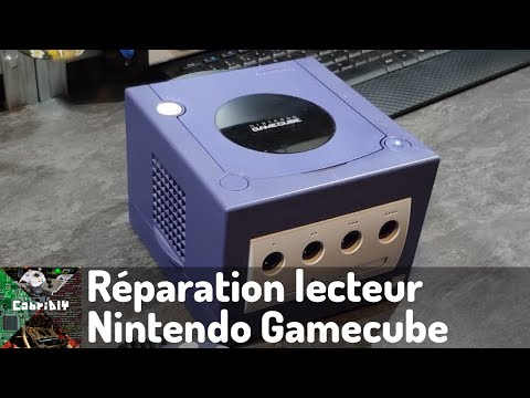 Réparation et nettoyage lecteur Nintendo GameCube