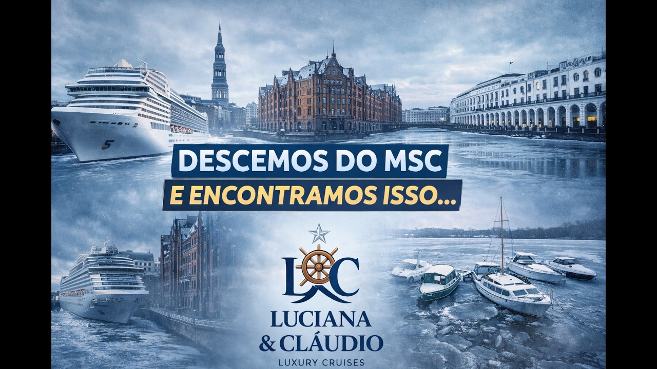 MSC Poesia em Hamburgo (Alemanha): Desembarque no Inverno  - Speicherstadt (UNESCO)