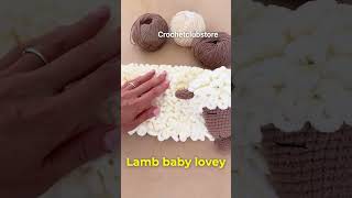 Crochet Lamb Comforter 🐑 The Perfect Baby Shower Gift