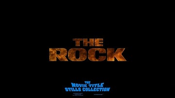 The Rock (1996) title sequence