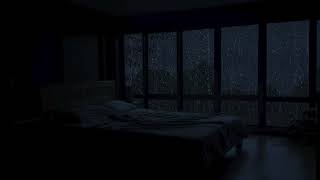 Experience Ultimate Sleep Bliss: The Gentle Rhythm of Rain Falling at Night