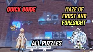 Maze of Frost and Foresight - All Puzzles Quick Guide | Snezhnaya | Genshin Impact 7.0 screenshot 4