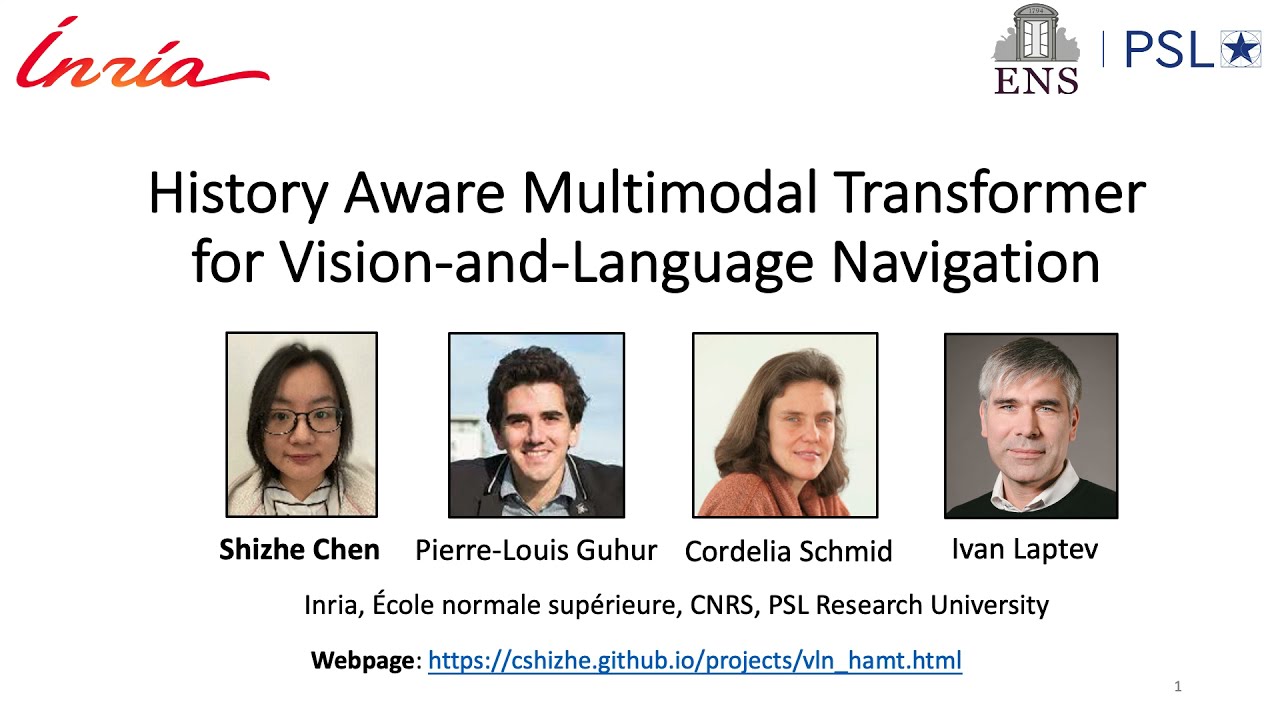 [NeurIPS 2021] History-Aware Multimodal Transformer for Vision-and-Language Navigation