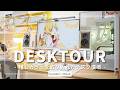 【デスクツアー】イエロー×ホワイトで構築したこだわりのデスク環境！【推し活】