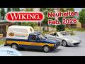 Wiking Modellauto Neuheiten Februar 2026 | Spur H0, N und 1
