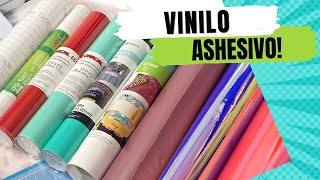 QUE ES EL VINILO ADHESIVO | Como Cortar y Usar el #vinilo Con Una #cricut