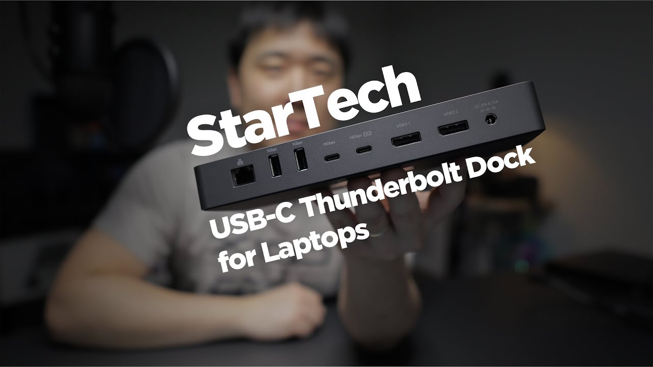 Update StarTech - Thunderbolt 3 USB-C Laptop Docking Station Testing \u0026 Review (PD 60W, Dual Displayport)