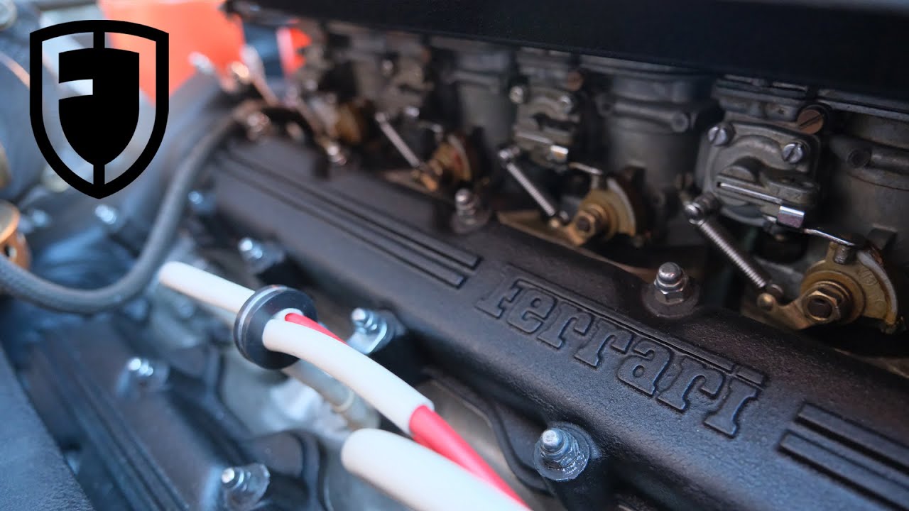 Start up - 1971 Ferrari 365 GTS/4 Daytona Spyder