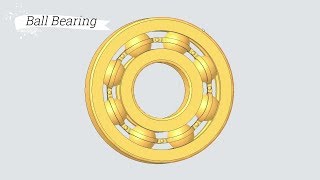 Ball Bearing || Creo Parametric Tutorial