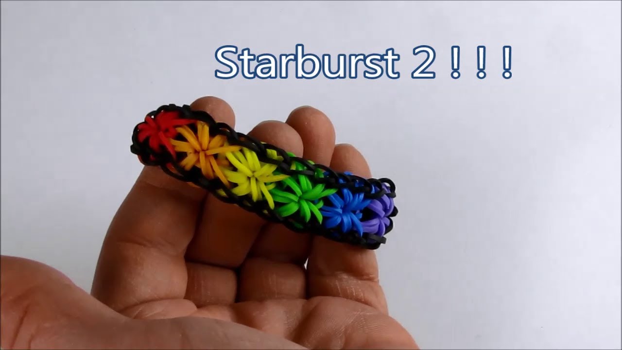 loom bracelet tutorial starburst｜TikTok Search