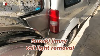 Suzuki jimny How to replace rear tai light
