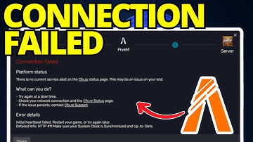 How To FiveM Fix Connection Failed (No Heartbeat Received)