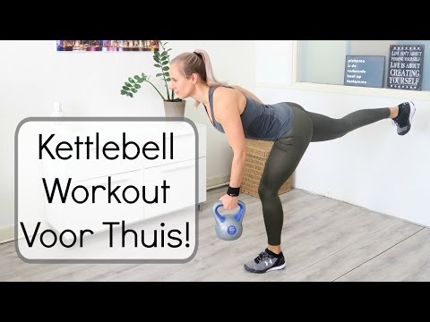 Video: Kettlebell-training: 7 Oefeningen Voor Een Volledige Lichaamstraining