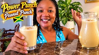 Tie Your Man! POWER PUNCH! Jamaican Style Peanut Punch 🇯🇲