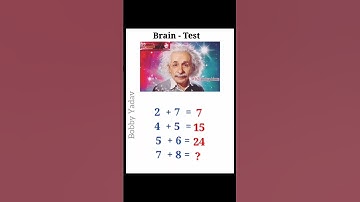IQ Test Only For Genius || Maths brain test #maths #bobby#maths