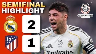 Real Madrid Vs Atletico Madrid Highlightsupercopa De Espana 2026 Tadi Malamreal Madrid Tadi Malam