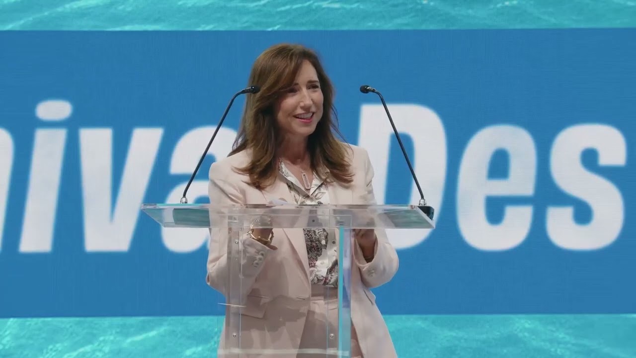 President Christine Duffy Unveils Carnival Destiny