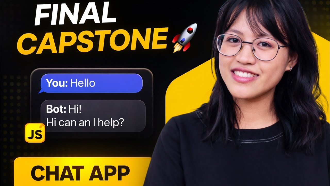Day 59 Capstone Project 🔥 Build Real Chat App | Full Stack Practice | JavaScript Final Project