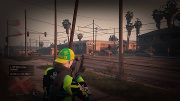 Gta V Online Freemode War Turns Into a 4v1