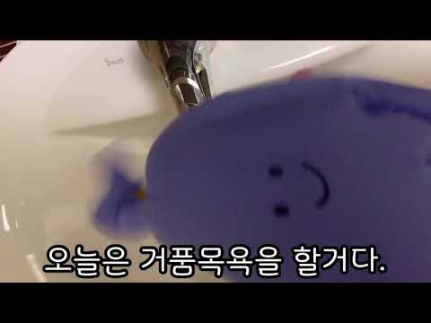 하블리의 거품목욕😛💙(설참)