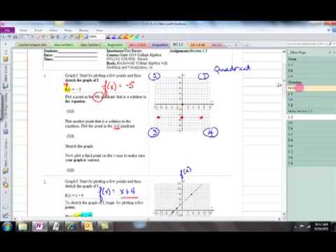 Math 1314 Section 1 3 A - YouTube