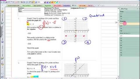 Math 1314 Section 1 3 A