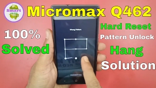 Micromax Canvas 5 Lite Q462 Hard Reset With Pattern Unlock screenshot 1