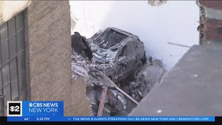Lower Manhattan residents left in shock after parking garage collapse