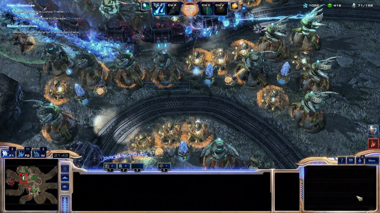 Karax & Tychus Crush Brutal Oblivion Express | StarCraft 2 Co-op Gameplay