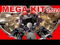 MEGA KIT 2.021 - MY BIGGEST DRUM SET EVER!