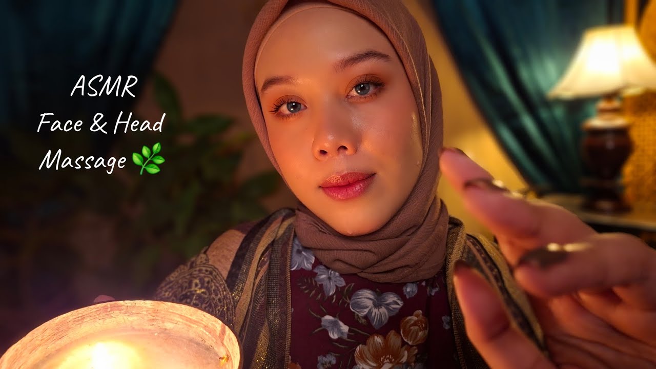 Gubuk Penyembuhan 🌿🪔 Untuk Kamu yang sedang Lelah | ASMR Face & Head Massage