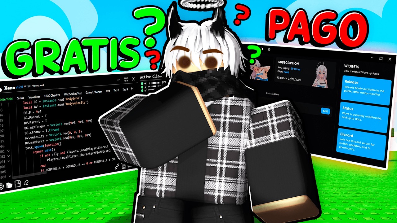 Executores de SCRIPT PAGO vs GRATUITO, qual realmente vale a pena no Roblox?