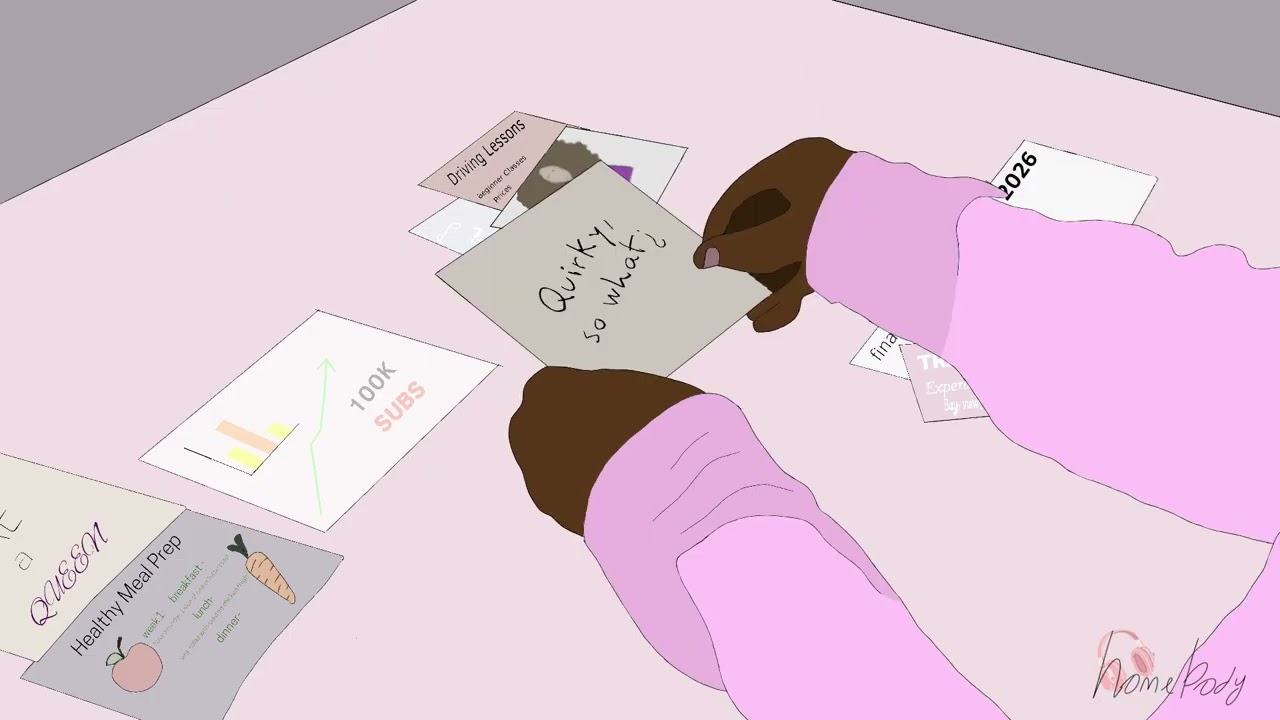 Lofi Music For Planning And Vision Boarding- Dream Life Goals And Ideas 