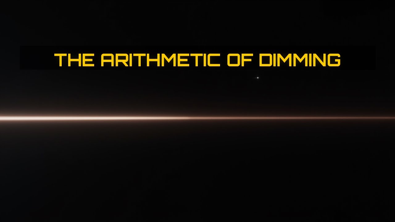 The Arithmetic of Dimming